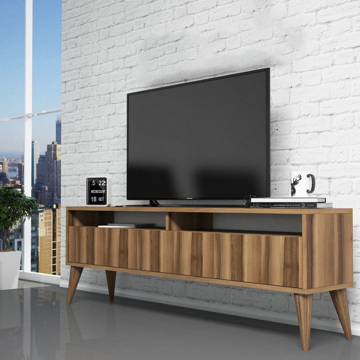Hanah Home Best 2 - Mueble de TV Nogal Hanah Home Best 2 - Mueble de TV Nogal